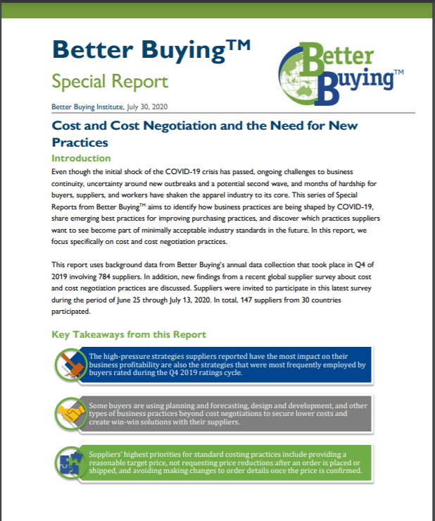 Special Report: Cost and Cost Negotiation and the Need for New Practices